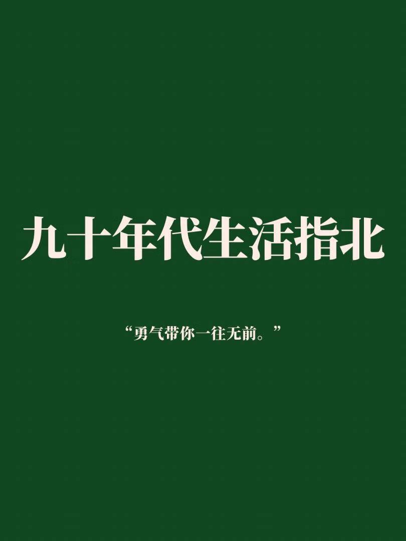 九十年代生活指北[九零]