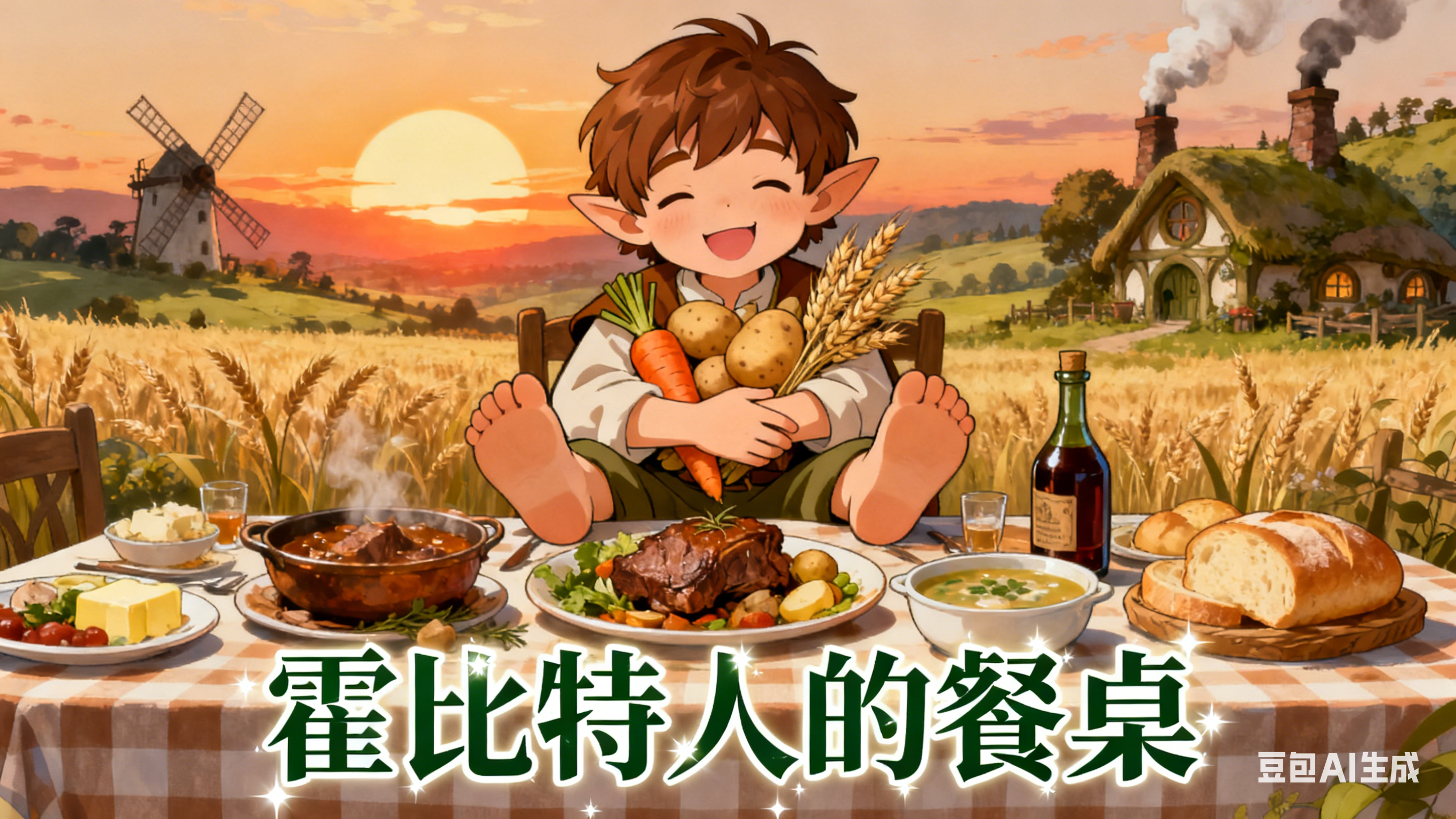 霍比特人的餐桌